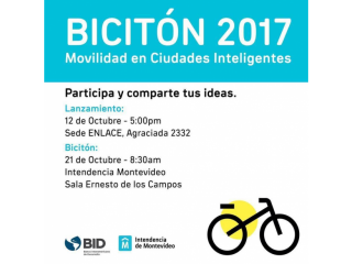 BICITÓN 2017. Movilidad en Ciudades Inteligentes